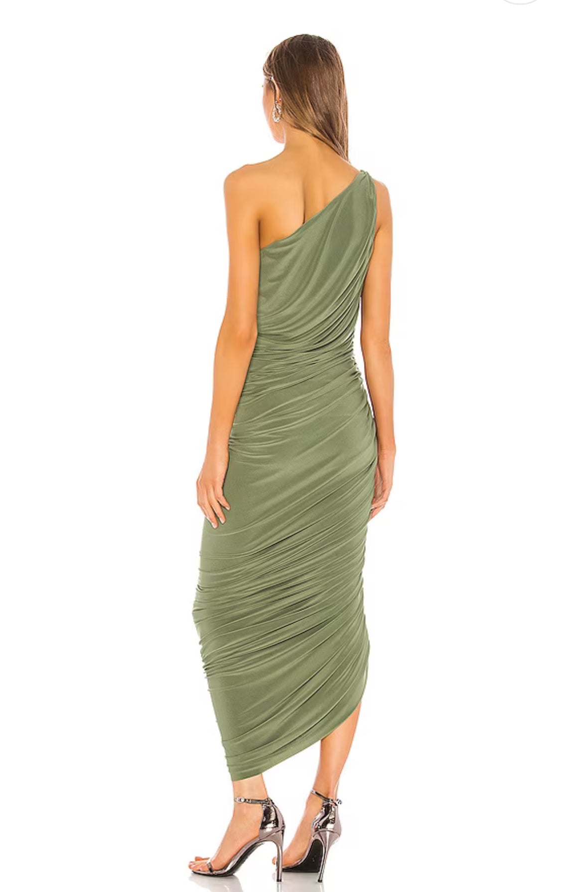 Norma Kamali - Diana Gown Khaki