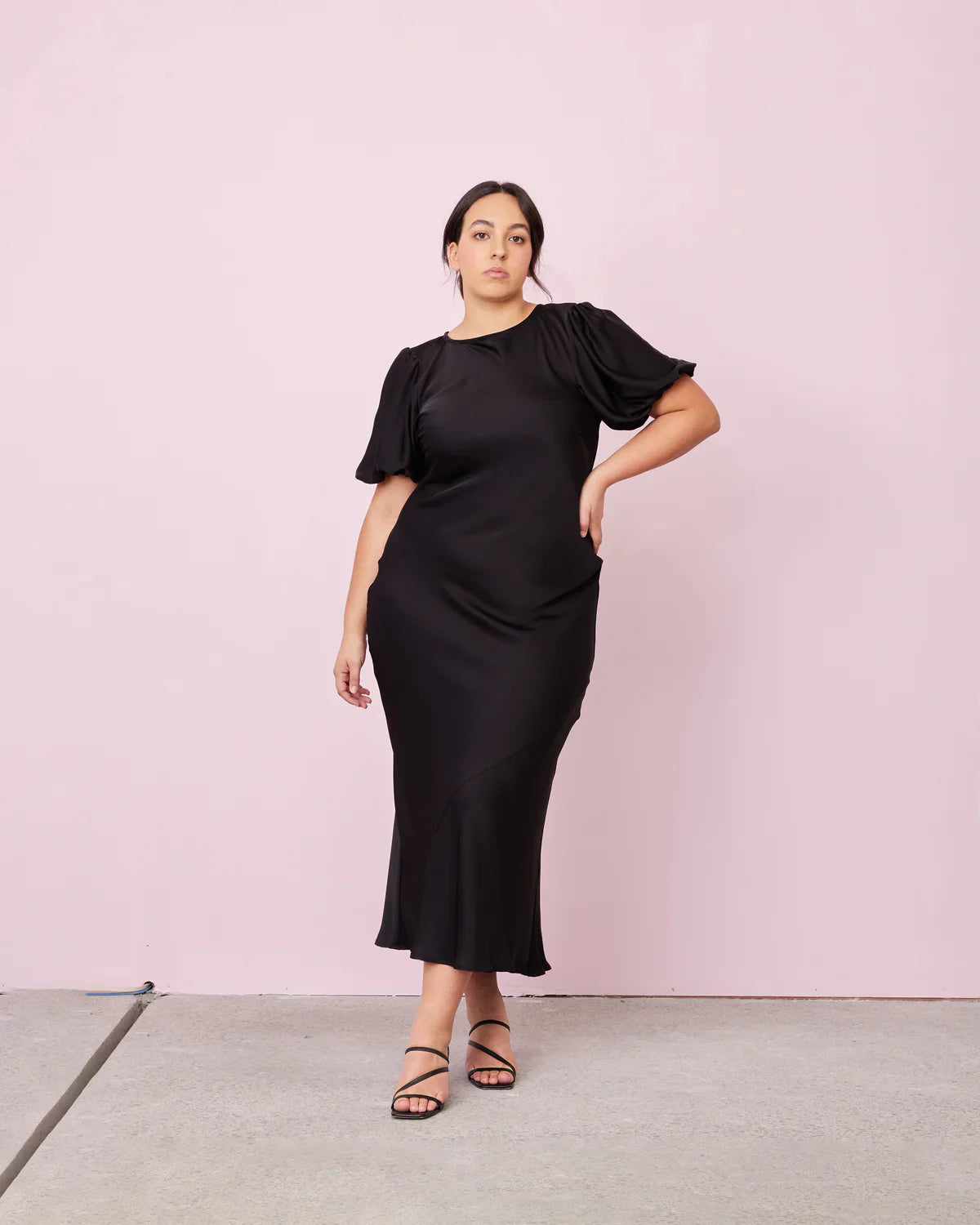 RUBY Kendall Satin Dress- size 18