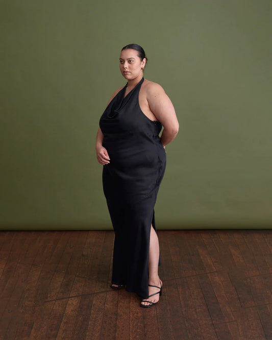 RUBY - Liam BENTEN HALTER DRESS
