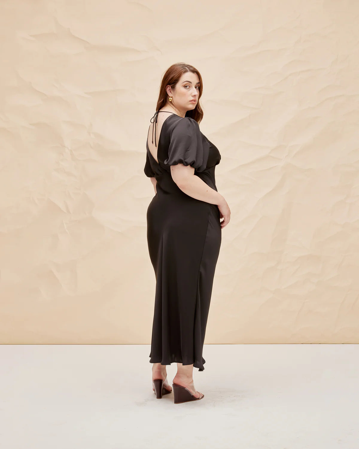RUBY Uma satin dress