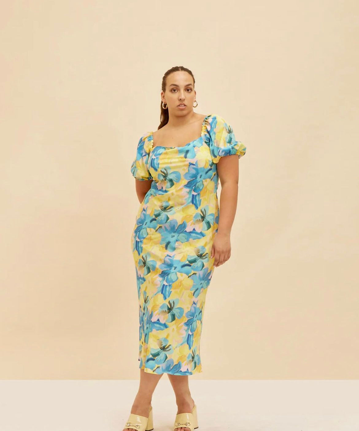 Ruby Miami Silk Midi Dress
