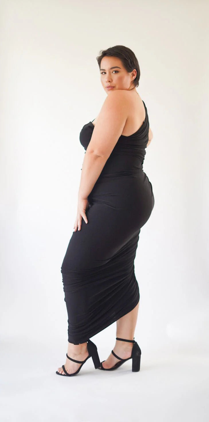 Norma Kamali Diana Dress - Black