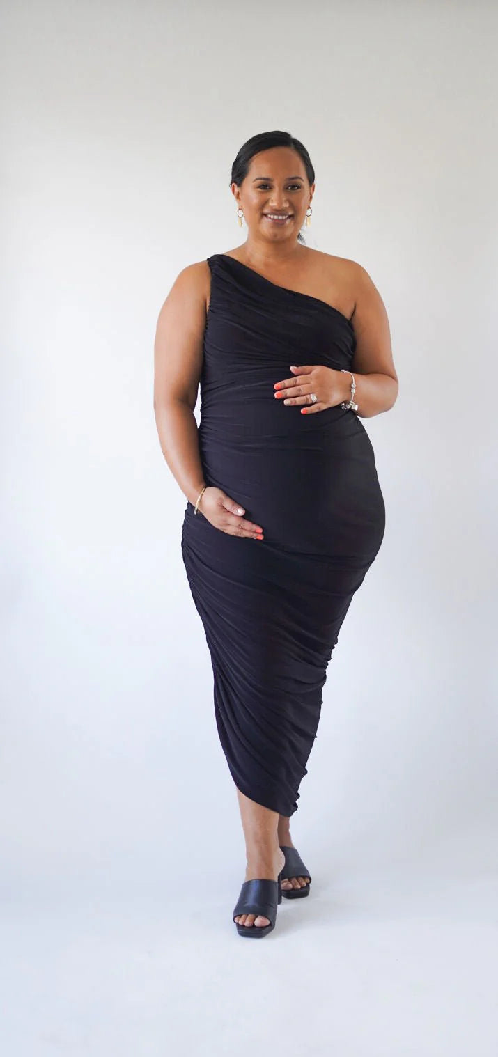 Norma Kamali Diana Dress - Black