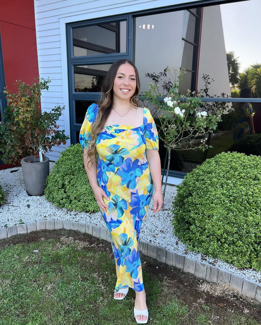 Ruby Miami Silk Midi Dress