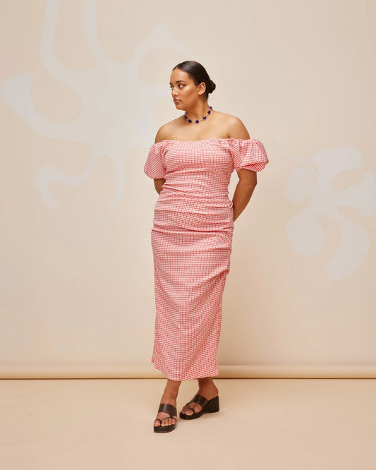 Ruby Delphi Gingham Dress