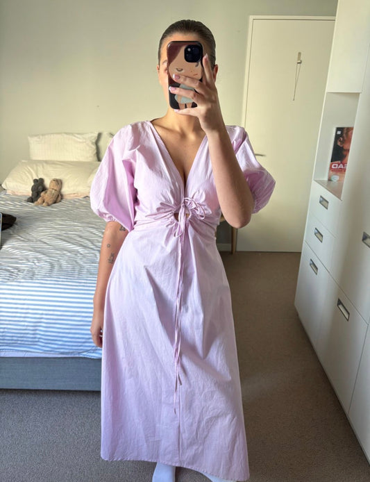 RUBY Donovan Tie Dress - size 8