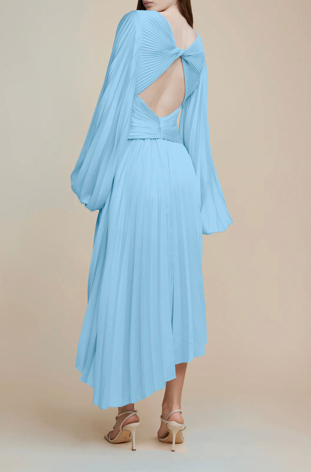 ACLER Palms Dress- Jewel Blue
