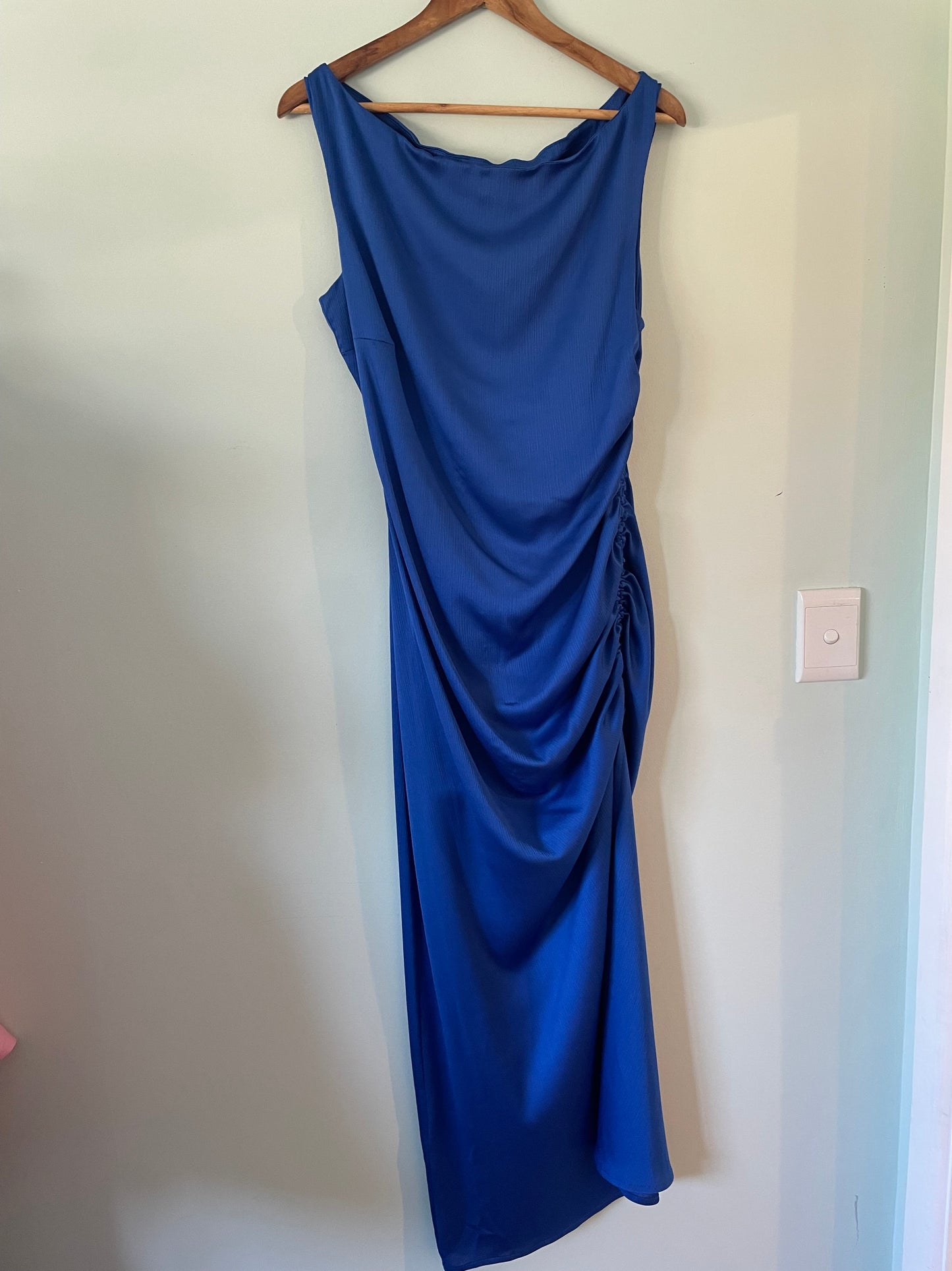 Liam- Ercolini Maxi Dress Electric Blue