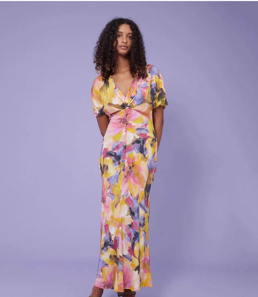 RUBY Maude Silk Dress -size 12
