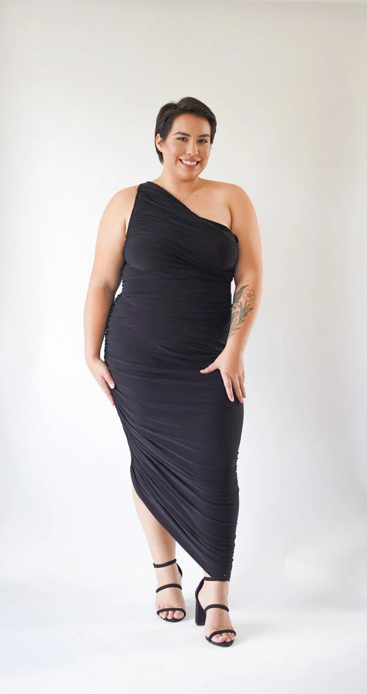 Norma Kamali Diana Dress - Black