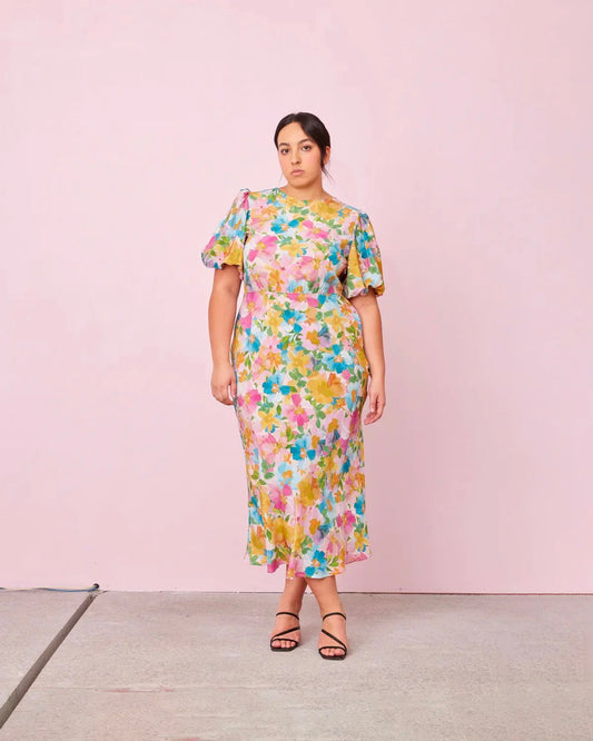 RUBY  Symphony Silk Dress
